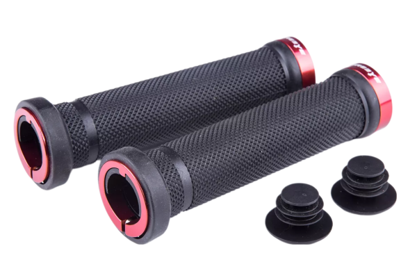 Ручки руля FireEye Stripper No.2 140 мм з замками чорний Ручки руля FireEye Stripper No.2 140 мм з замками чорний