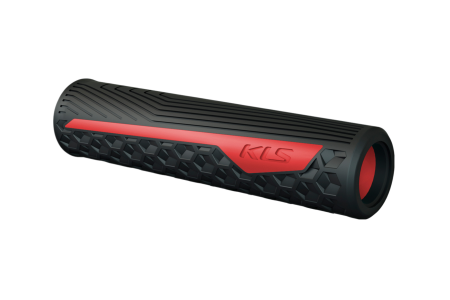 Ручки руля KLS Advancer 021 чорний/червоний