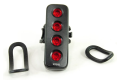 Мигалка задня Knog Blinder Mob V The Face Black 44 Lumens Мигалка задня Knog Blinder Mob V The Face Black 44 Lumens