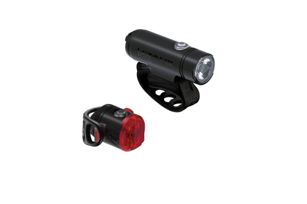 Комплект світла LEZYNE CLASSIC DRIVE / FEMTO USB DRIVE PAIR Чорний матовий/Чорний 500/5 Люменів Y13
