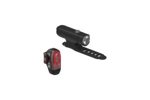Комплект світла LEZYNE CLASSIC DRIVE / KTV PRO PAIR Чорний матовий/Чорний 500/75 Люменів Y13