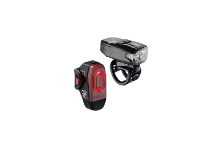 Комплект світла LEZYNE KTV DRIVE / KTV PRO SMART PAIR Чорний 200/75 Люменів Y13