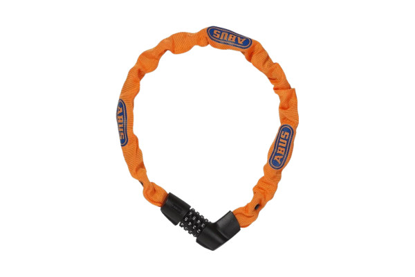 Замок із ланцюгом ABUS 1385/75 Tresor Neon Orange Замок із ланцюгом ABUS 1385/75 Tresor Neon Orange