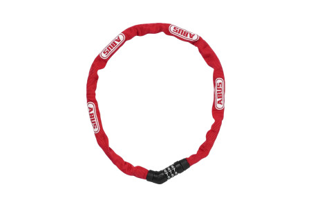 Замок із ланцюгом ABUS 4804C/75 Steel-O-Chain Red