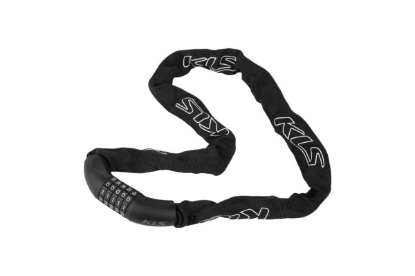 Замок ланцюг під ключ KLS Chainlock 8 black 8x1000 мм Замок ланцюг під ключ KLS Chainlock 8 black 8x1000 мм