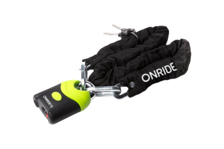 Замок ONRIDE Hulk 50 загартований ланцюговий 8 x1000 мм
