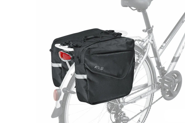 Сумка на багажник Adventure 20 KLS чорний Сумка на багажник Adventure 20 KLS чорний
