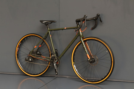 Гравійний велосипед Fuji Jari 2.3 2020 хром Alivio 54 cm