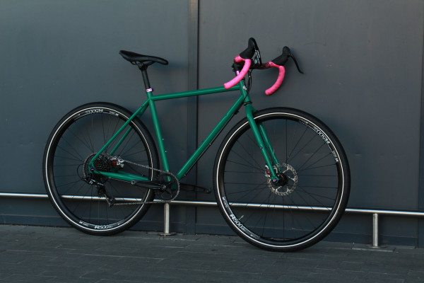 Гравійний велосипед Veloheld green pink Гравійний велосипед Veloheld green pink