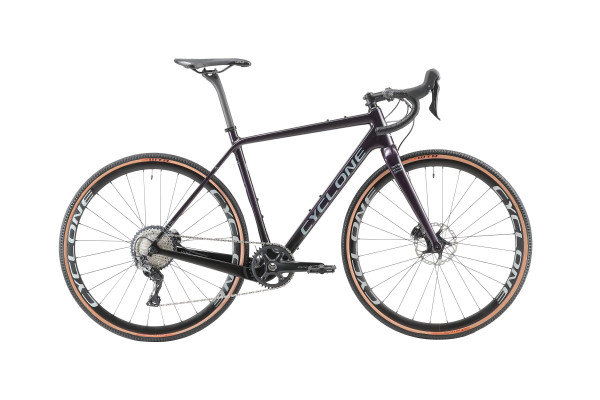 CYCLONE 700c-CGX-carbon 52cm ЧЕРН/ФИОЛ CYCLONE 700c-CGX-carbon 52cm ЧЕРН/ФИОЛ