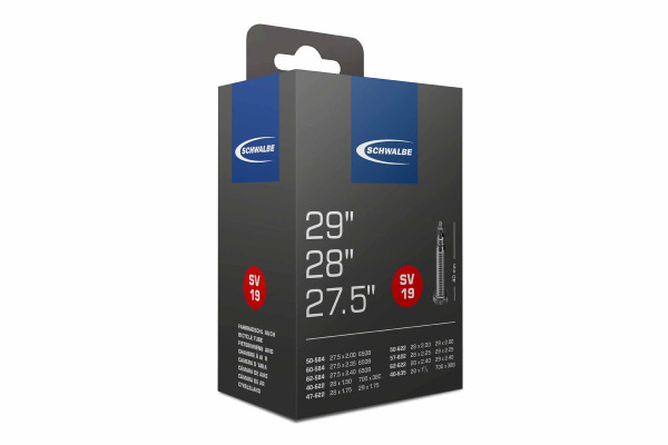 Камeра велосипеда 27.5"-29" - Schwalbe SV19 Камeра велосипеда 27.5"-29" - Schwalbe SV19