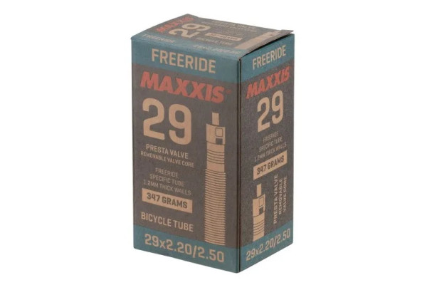 Камера Maxxis FREERIDE 29X2.2/2.5 Ніпель - Presta 36mm Камера Maxxis FREERIDE 29X2.2/2.5 Ніпель - Presta 36mm