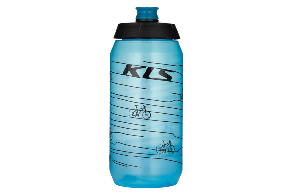 Фляга KOLIBRI Transparent Blue 550ml Фляга KOLIBRI Transparent Blue 550ml