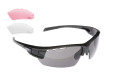 Окуляри ONRIDE Leader 40 матово чорні з лінзами: димчасті (17%), HD Pink (37%), Clear (100%) Окуляри ONRIDE Leader 40 матово чорні з лінзами: димчасті (17%), HD Pink (37%), Clear (100%)