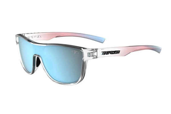 Окуляри Tifosi Sizzle, колір оправи Avant Clear, одна лінза Smoke Bright Blue Mirror Окуляри Tifosi Sizzle, колір оправи Avant Clear, одна лінза Smoke Bright Blue Mirror