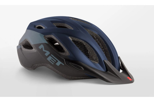 Шолом MET CROSSOVER CE BLUE BLACK | MATT M (52-59) Шолом MET CROSSOVER CE BLUE BLACK | MATT M (52-59)