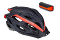 Шолом ONRIDE Grip чорний/червоний L (58-61 см) + Мигалка ONRIDE Slit