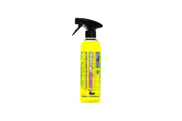 Рідина для чищення ланцюга з розпилювачем MUC-OFF DRIVETRAIN 500ml