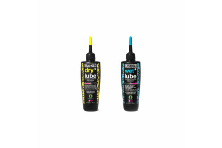 Мастило для ланцюга комплект MUC-OFF DRY+WET 120 мл
