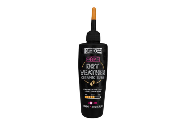 Мастило для ланцюга MUC-OFF E-bike DRY 120 ml Мастило для ланцюга MUC-OFF E-bike DRY 120 ml
