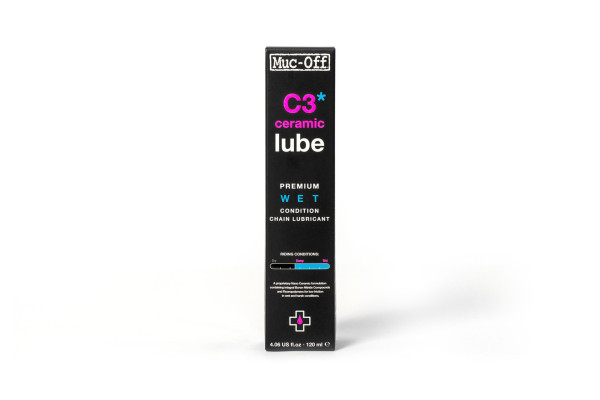 Мастило для ланцюга MUC-OFF C3 WET CERAMIC 120ml Мастило для ланцюга MUC-OFF C3 WET CERAMIC 120ml