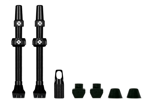 Вентилі для безкамерних коліс MUC-OFF TUBELESS V2 60mm чорний
