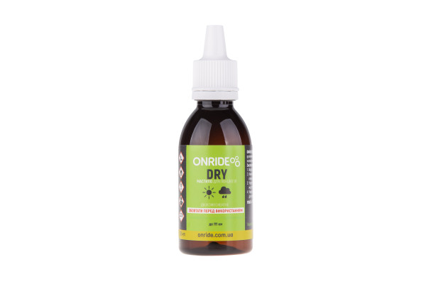 Мастило для ланцюга ONRIDE DRY для сухих умов 50 мл Мастило для ланцюга ONRIDE DRY для сухих умов 50 мл