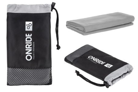 Рушник з мікрофібри з лого ONRIDE 50 х 100cm (80% поліестр+20% поліамі...