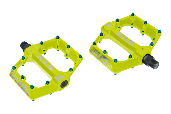 Педалі KLS FLAT 50 BB lime
