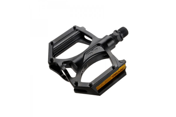 Педалі M195 9/16 CR-MO AXLE, ONE PIECE ALLOY PEDAL ED BLACK, MOLD PIN, BS REFL, OEM Педалі M195 9/16 CR-MO AXLE, ONE PIECE ALLOY PEDAL ED BLACK, MOLD PIN, BS REFL, OEM