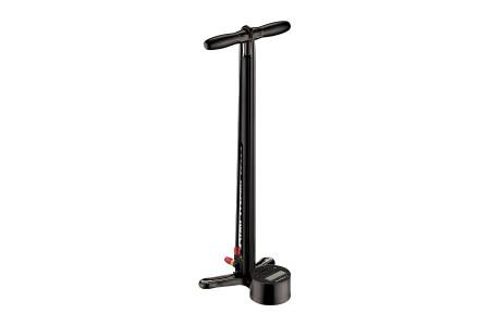 Насос підлоговий Lezyne STEEL DIGITAL DRIVE з манометром 3.5", 220psi, чорний матовий