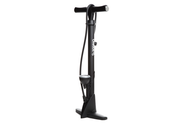 Насос підлоговий ONRIDE AirMagic пластиковий з манометром макс.тиск 120 PSI голівка під FV/AV
