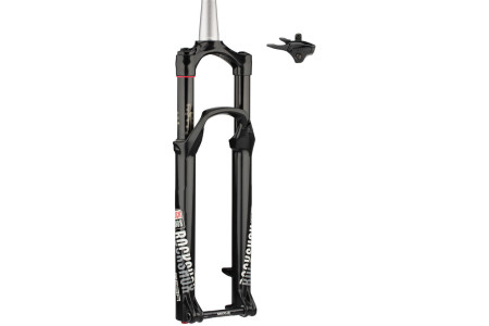 Вилка RockShox Reba RL - Манетка, 29", вісь 15x100, 100mm, Чорний, Шток конус Solo Air