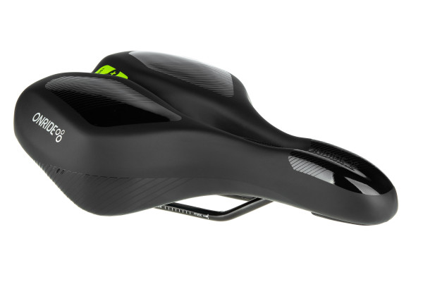 Сідло ONRIDE Dove, Comfort Plus сталеві рамки чорний 270х190мм Сідло ONRIDE Dove, Comfort Plus сталеві рамки чорний 270х190мм