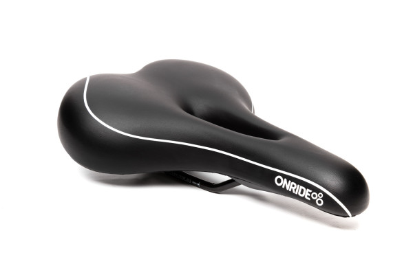 Сідло ONRIDE Sofa Gel сталеві рамки чоловіче чорний 285х190мм Сідло ONRIDE Sofa Gel сталеві рамки чоловіче чорний 285х190мм