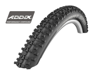 Покришка велосипедна Schwalbe SMART SAM 27.5x2.10 (54-584) 67TPI 665g