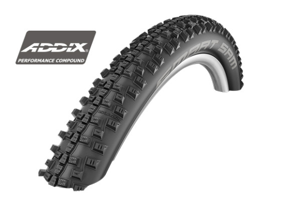 Покришка велосипедна Schwalbe SMART SAM 27.5x2.10 (54-584) 67TPI 665g Покришка велосипедна Schwalbe SMART SAM 27.5x2.10 (54-584) 67TPI 665g